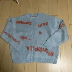 チャオパニック　オーバーサイズ　ロゴニット