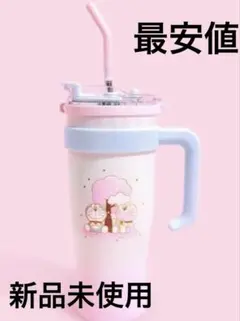 100%ドラえもん＆フレンズ 桜タンブラー☆ショッパー付き - メルカリ