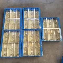 ボヘミアングラス ワイングラス　チェコスロバキア製 金彩 【E228】