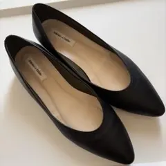 Odette e Odile ブラック　パンプス　25cmのサムネイル