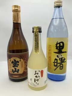 まとめ売り　薩摩宝山720ml、 伊勢慶酒清酒300ml、里の曙900ml Yのサムネイル