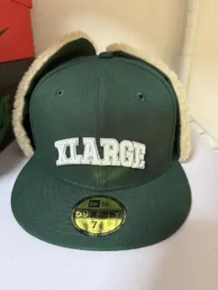 XLARGE フライトキャップ ダークグリーン