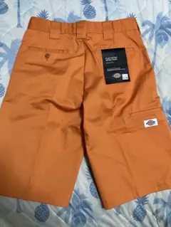 Dickies 006825 ルーズフィット ワークショーツ オレンジ28のサムネイル