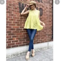 DURAS ノースリーブブラウス