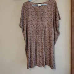pas de calais 半袖 プルオーバー 花柄 レーヨンのサムネイル