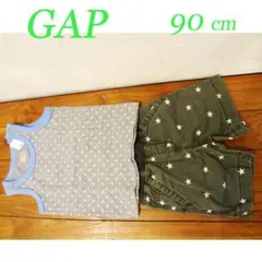 baby GAP タンクトップ ショートパンツ 90cm　2点セット  未使用