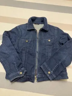 コムサイズム　デニムジャケット Gジャン ジップアップ　130㎝