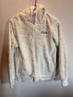 Sweet time フリースジャケット 160 アイボリー