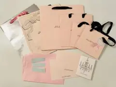 美品✨ジルスチュアート　ショッパー&ラッピングセット＋カード