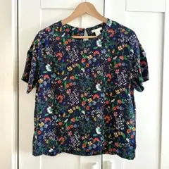 H&M 花柄　ブラウス
