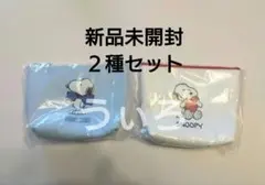DHC スヌーピー　ポーチ　ミラー　セット　ハート　リボン