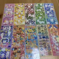 アニマル　キラキラシール　トレカデコ