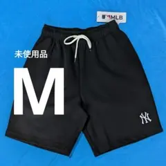 【未使用品・М】ニューヨーク・ヤンキース●スウェット・ショートパンツ●黒