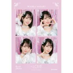 ＝LOVE 佐々木舞香 4カットフォトカード