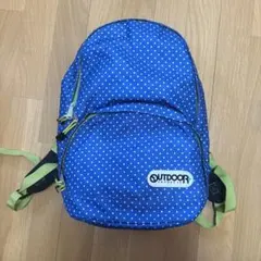 OUTDOOR 水玉模様 リュック