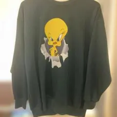 LOONEYTUNES Tweety スウェット L