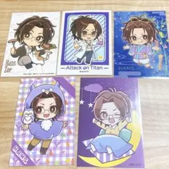 【バラ売り可】進撃の巨人 ハンジ ブロマイド プリンセスカフェ