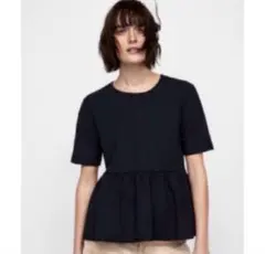 ZARA ペプラムトップスのサムネイル