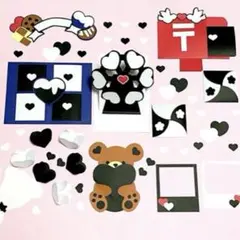 仕掛けアルバム パーツセット87〜緑系〜 - メルカリ