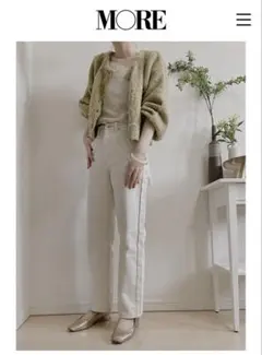 レギュラーフィットストレートハイライズジーンズ