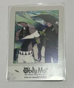 Obey Me! カラ鉄　チェキ風トレカ　【シメオン、ソロモン】