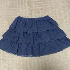 ミキハウス　スカート　120〜130 フリル