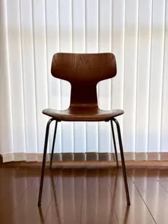 美品□リッツ・ハンセン□フレッド ラウンジチェア ブルー系