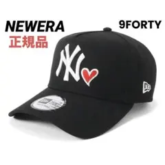 ニューエラ 9FORTY NY ヤンキース キャップ ハート ラブ ブラック