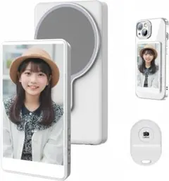 自撮りモニター　外部サブディスプレイ　Bluetoothリモコン　4.02インチ