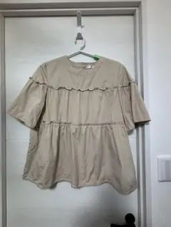 GAP ブラウス ベージュ 半袖のサムネイル