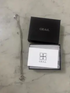 GRAiL シルバー クロスモチーフ ネックレス