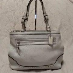 【美品】Y2K COACH ハマンプトンズ ペブルレザー ハンドバッグ