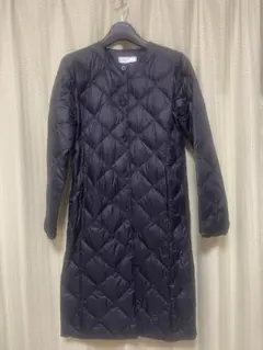 美品　TAIONロングダウンジャケット 黒