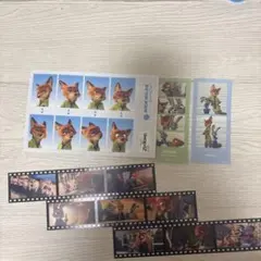 ズートピアステッカー・カードセット