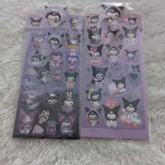 可愛い ホログラムステッカー 2枚セット