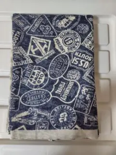 ストリート柄スムースニット生地ハギレ