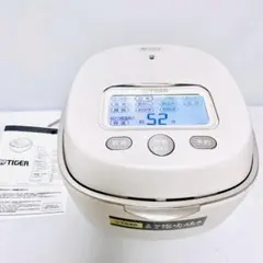 動作保証付 タイガー　最高級炊飯器　土鍋ご泡火炊き JPL-G100 ホワイトのサムネイル