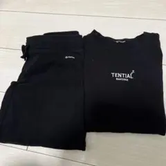 TENTIAL BAKUNEブラック ルームウェアセット