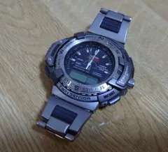 【美品】CASIO PROTREK PRT-71 デジタル腕時計(電池切れ)