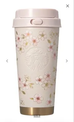 スタバ タンブラー 桜 SAKURA2026 ステンレス ピンクベージュ