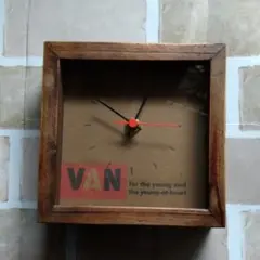 ㉕新品未使用VANJACヴァンヂャケット壁掛け時計ふち無し白 径約３０cm前後 2025年最新】VAN Jacket インテリア時計の人気アイテム - メルカリ