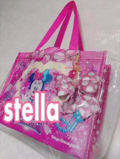 ミニーのファンダーランド　ショッピングバッグ向け　ラメ　キラキラPVC保護カバー