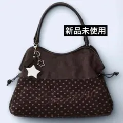Bad Blue トートバッグ 新品未使用 ブラウンドット　badblue a