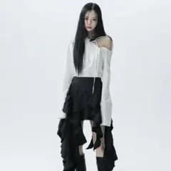 melt the lady slash zip up mini dress - メルカリ