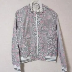 OLD STUSSY 総柄 リップストップ ジップ ジャケット 花柄のサムネイル