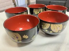 YUKI TORII 鳥居ユキ 汁椀 お椀 5客セット - メルカリ