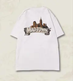 【ステッカー付】MAD TOWN "DAYTIME" TEE/OFF WHITE