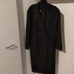 黒トレンチコート ロングコート