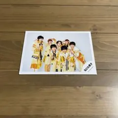 なにわ男子　公式写真　オフショ　集合