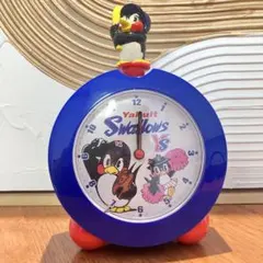 【訳あり】2004年ヤクルトスワローズ後援会記念品 つば九郎 目覚まし時計